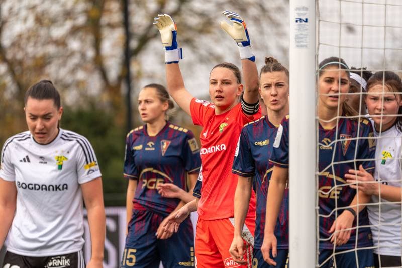 Football. Orlen Ekstraliga Kobiet. Pogon Szczecin - Gornik Leczna. 02.11.2025
