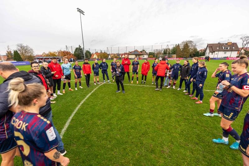 Football. Orlen Ekstraliga Kobiet. Pogon Szczecin - Gornik Leczna. 02.11.2025