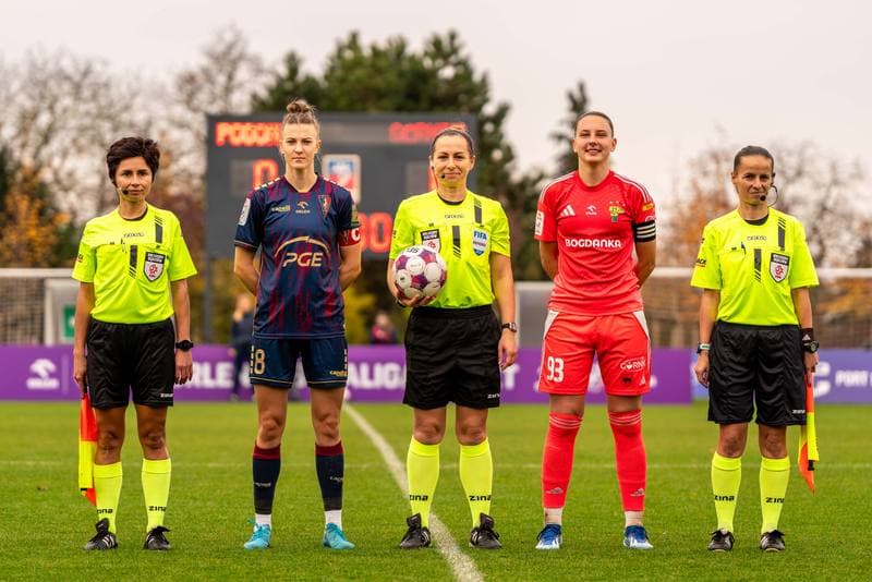 Football. Orlen Ekstraliga Kobiet. Pogon Szczecin - Gornik Leczna. 02.11.2025