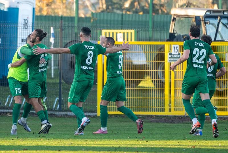Football. Betclic 2 liga. Swit Szczecin - Rekord Bielsko Biala. 08.11.2025
