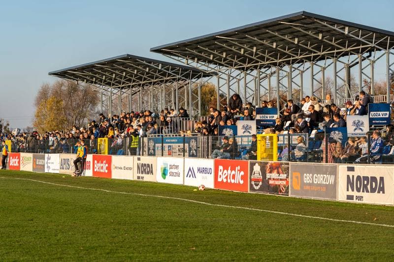 Football. Betclic 2 liga. Swit Szczecin - Rekord Bielsko Biala. 08.11.2025
