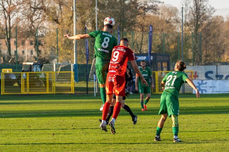 Football. Betclic 2 liga. Swit Szczecin - Rekord Bielsko Biala. 08.11.2025