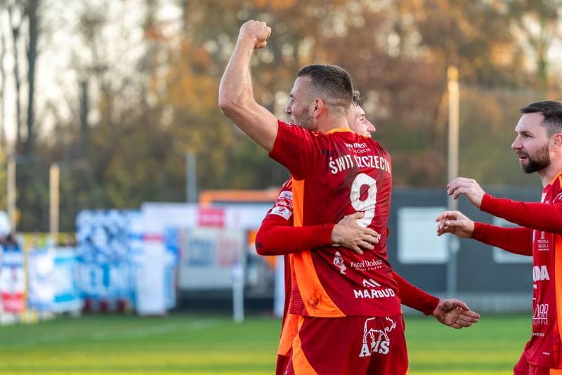 Football. Betclic 2 liga. Swit Szczecin - Rekord Bielsko Biala. 08.11.2025