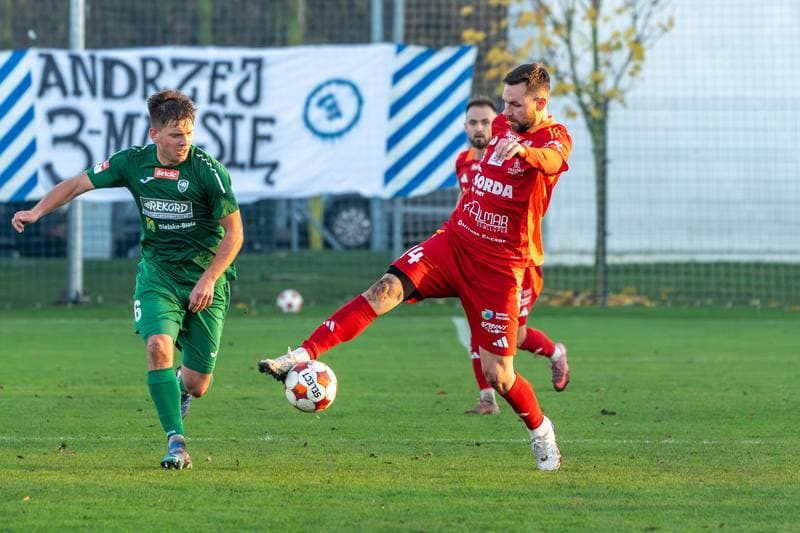 Football. Betclic 2 liga. Swit Szczecin - Rekord Bielsko Biala. 08.11.2025