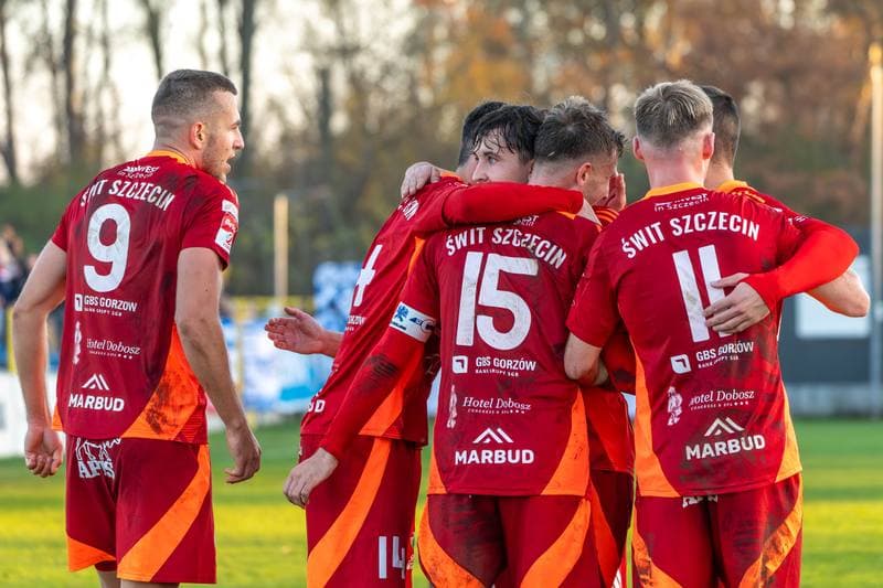 Football. Betclic 2 liga. Swit Szczecin - Rekord Bielsko Biala. 08.11.2025