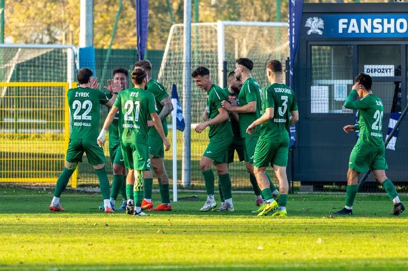 Football. Betclic 2 liga. Swit Szczecin - Rekord Bielsko Biala. 08.11.2025