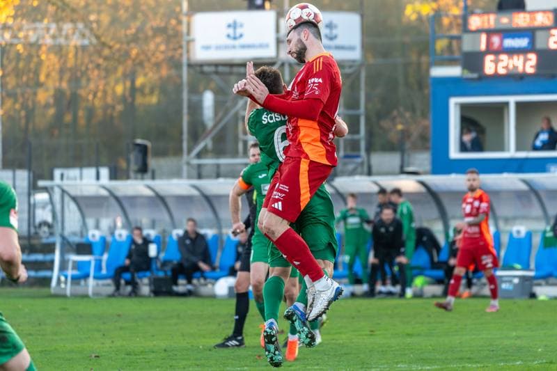 Football. Betclic 2 liga. Swit Szczecin - Rekord Bielsko Biala. 08.11.2025
