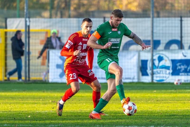 Football. Betclic 2 liga. Swit Szczecin - Rekord Bielsko Biala. 08.11.2025