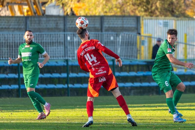 Football. Betclic 2 liga. Swit Szczecin - Rekord Bielsko Biala. 08.11.2025