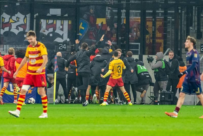 Football. PKO BP Ekstraklasa. Pogon Szczecin - Jagiellonia Bialystok. 09.11.2025