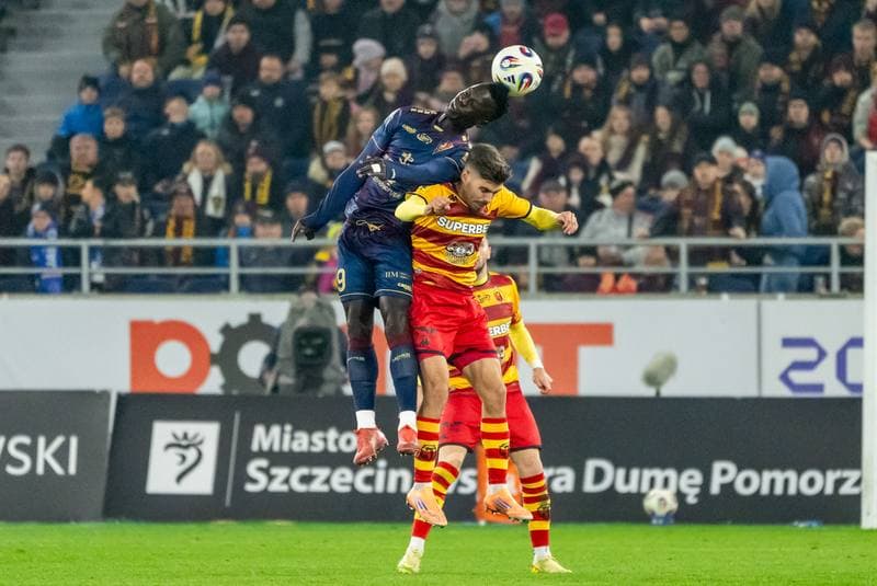 Football. PKO BP Ekstraklasa. Pogon Szczecin - Jagiellonia Bialystok. 09.11.2025