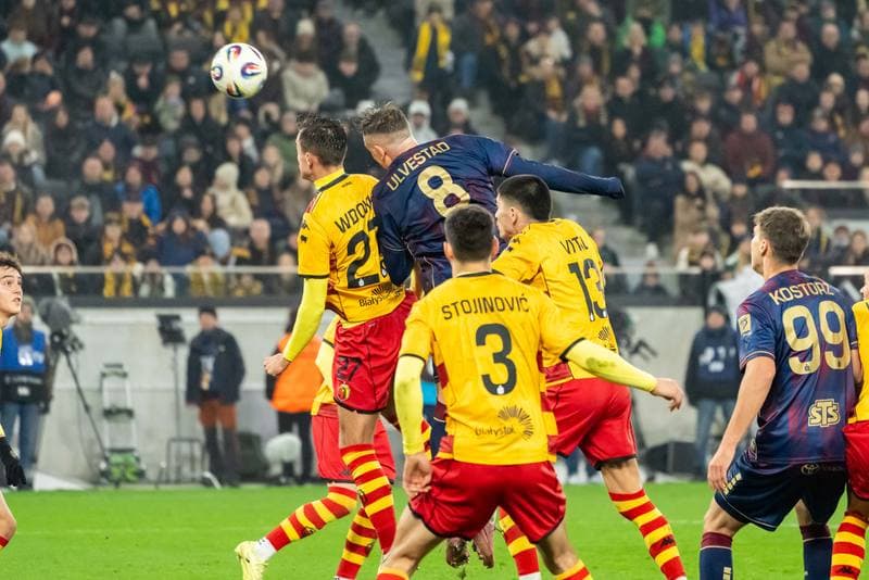 Football. PKO BP Ekstraklasa. Pogon Szczecin - Jagiellonia Bialystok. 09.11.2025