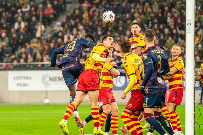Football. PKO BP Ekstraklasa. Pogon Szczecin - Jagiellonia Bialystok. 09.11.2025