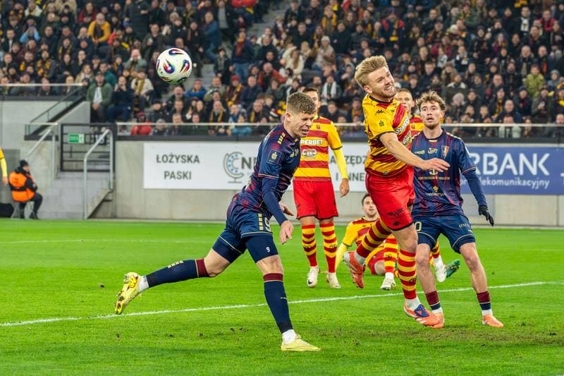 Football. PKO BP Ekstraklasa. Pogon Szczecin - Jagiellonia Bialystok. 09.11.2025