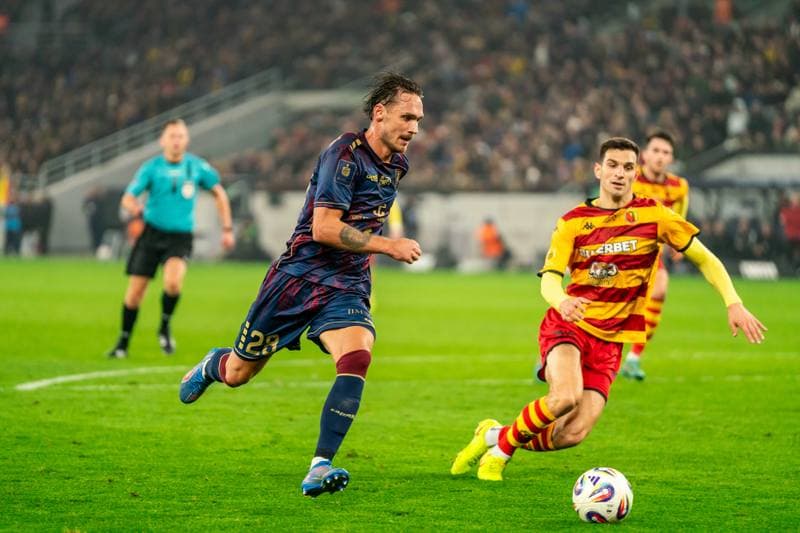 Football. PKO BP Ekstraklasa. Pogon Szczecin - Jagiellonia Bialystok. 09.11.2025