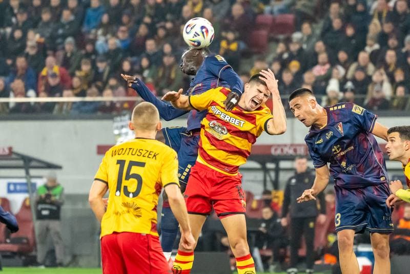 Football. PKO BP Ekstraklasa. Pogon Szczecin - Jagiellonia Bialystok. 09.11.2025