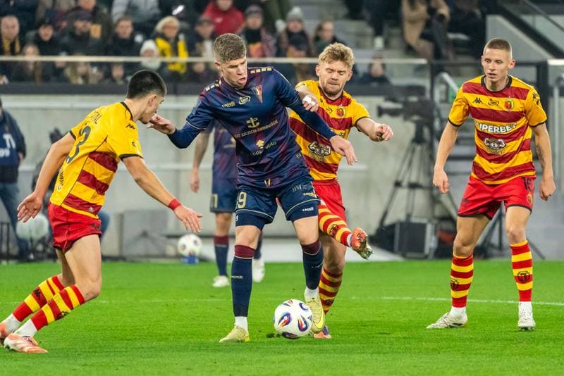 Football. PKO BP Ekstraklasa. Pogon Szczecin - Jagiellonia Bialystok. 09.11.2025