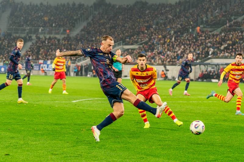 Football. PKO BP Ekstraklasa. Pogon Szczecin - Jagiellonia Bialystok. 09.11.2025