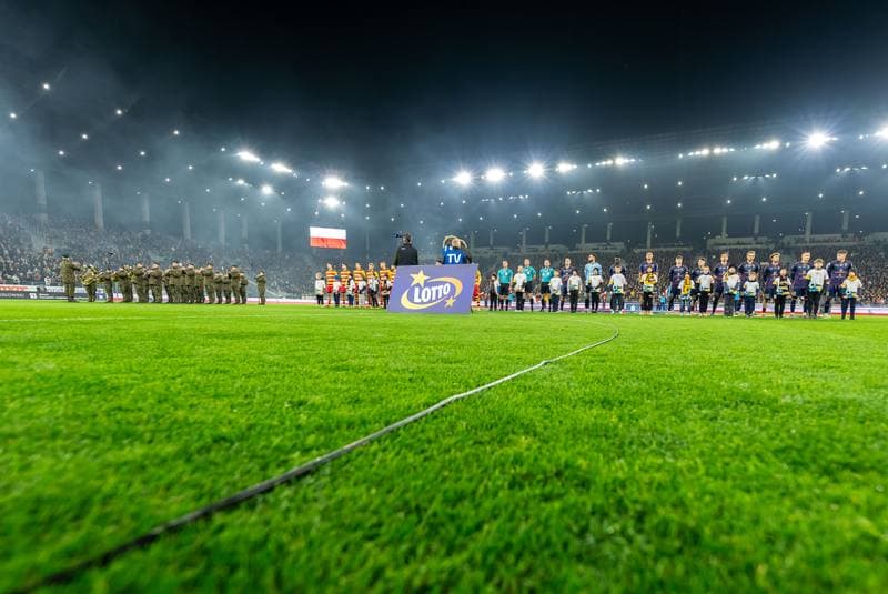 Football. PKO BP Ekstraklasa. Pogon Szczecin - Jagiellonia Bialystok. 09.11.2025