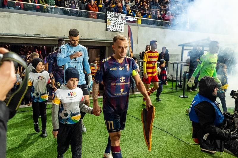 Football. PKO BP Ekstraklasa. Pogon Szczecin - Jagiellonia Bialystok. 09.11.2025