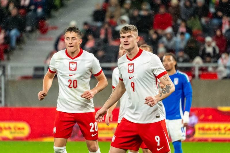 Football. European Football Championship Qualifiers. Polska U21 - Wlochy U21. 14.11.2025