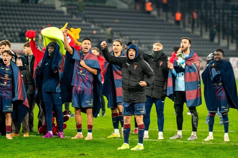 Football. PKO BP Ekstraklasa. Pogon Szczecin - Zaglebie Lubin. 24.11.2025