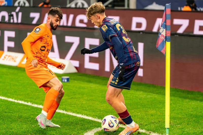 Football. PKO BP Ekstraklasa. Pogon Szczecin - Zaglebie Lubin. 24.11.2025