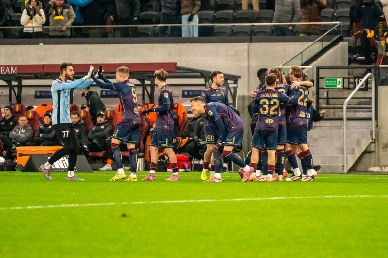 Football. PKO BP Ekstraklasa. Pogon Szczecin - Zaglebie Lubin. 24.11.2025