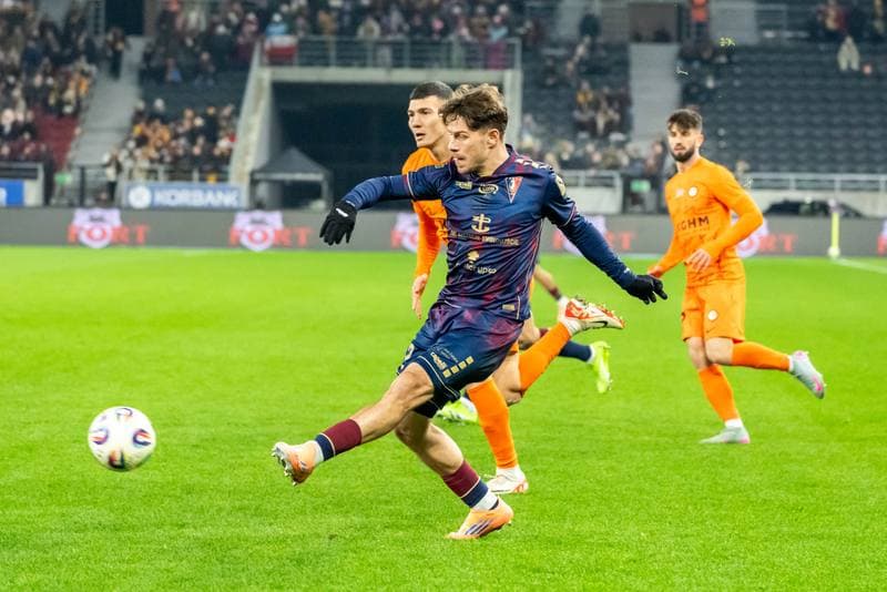 Football. PKO BP Ekstraklasa. Pogon Szczecin - Zaglebie Lubin. 24.11.2025