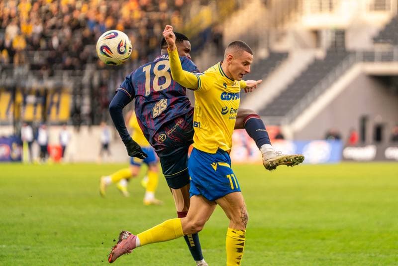 Football. PKO BP Ekstraklasa. Pogon Szczecin - Arka Gdynia. 15.02.2026