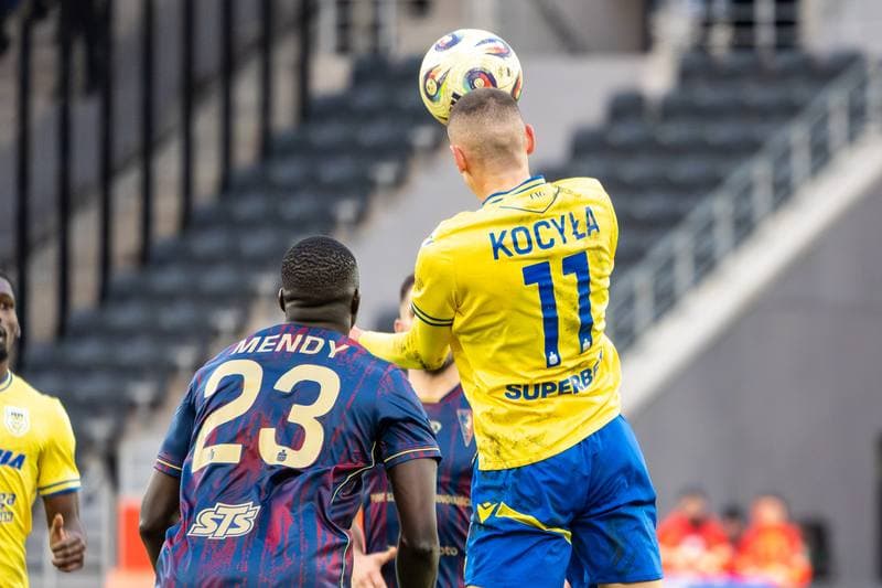 Football. PKO BP Ekstraklasa. Pogon Szczecin - Arka Gdynia. 15.02.2026