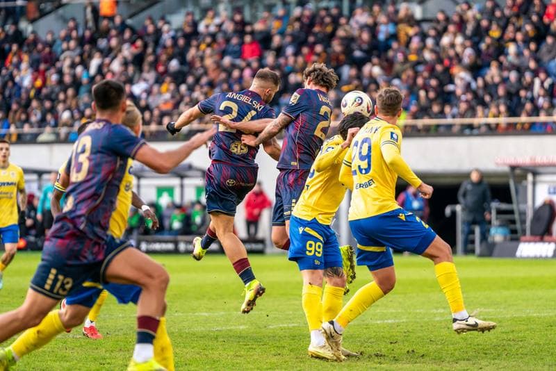 Football. PKO BP Ekstraklasa. Pogon Szczecin - Arka Gdynia. 15.02.2026
