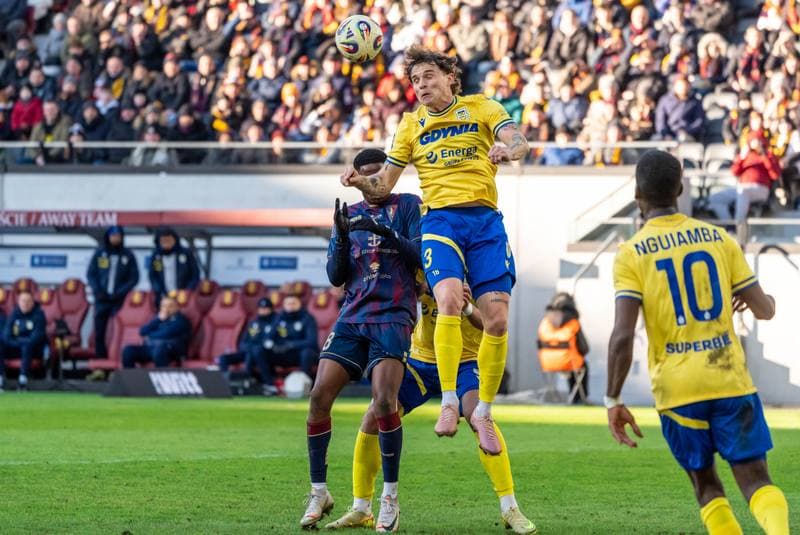 Football. PKO BP Ekstraklasa. Pogon Szczecin - Arka Gdynia. 15.02.2026
