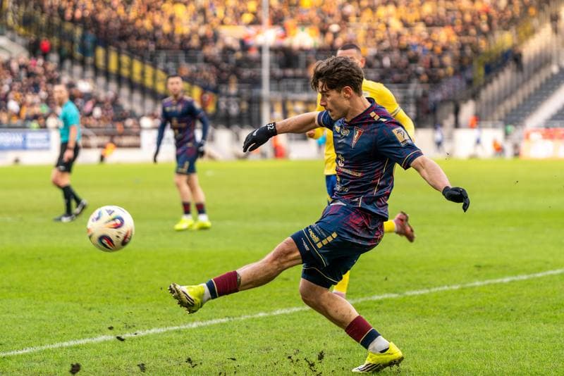Football. PKO BP Ekstraklasa. Pogon Szczecin - Arka Gdynia. 15.02.2026