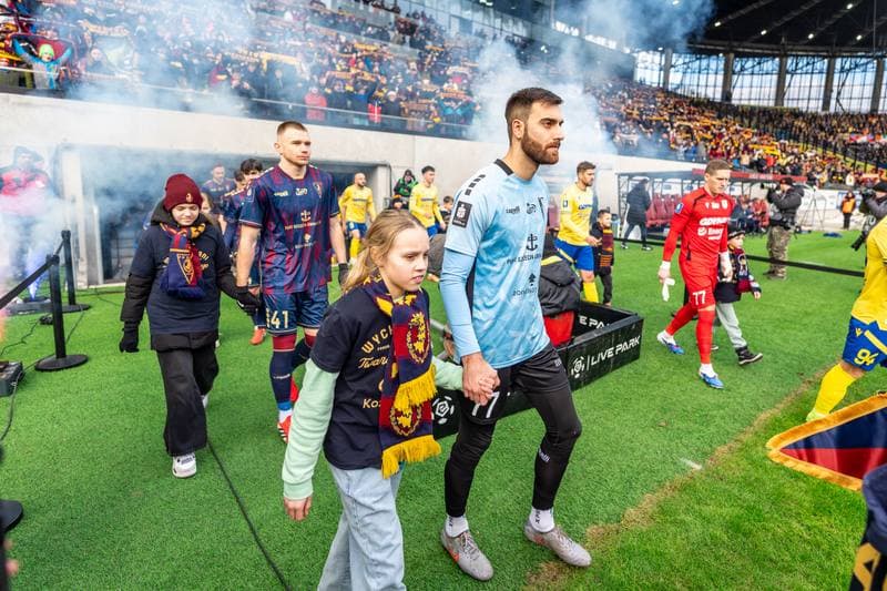 Football. PKO BP Ekstraklasa. Pogon Szczecin - Arka Gdynia. 15.02.2026