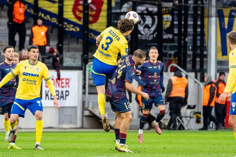 Football. PKO BP Ekstraklasa. Pogon Szczecin - Arka Gdynia. 15.02.2026