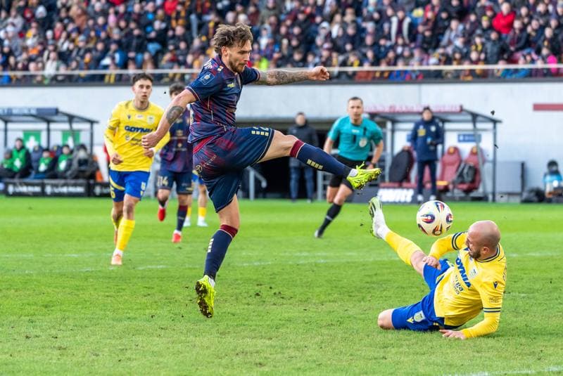 Football. PKO BP Ekstraklasa. Pogon Szczecin - Arka Gdynia. 15.02.2026