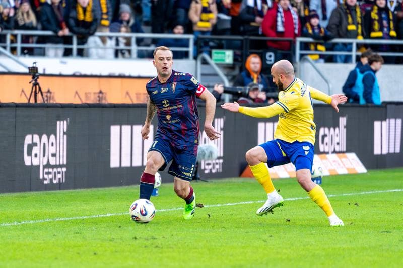 Football. PKO BP Ekstraklasa. Pogon Szczecin - Arka Gdynia. 15.02.2026