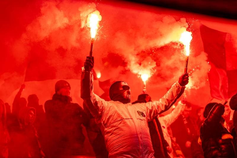 Football. PKO BP Ekstraklasa. Pogon Szczecin - Arka Gdynia. 15.02.2026