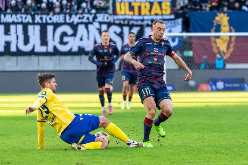 Football. PKO BP Ekstraklasa. Pogon Szczecin - Arka Gdynia. 15.02.2026