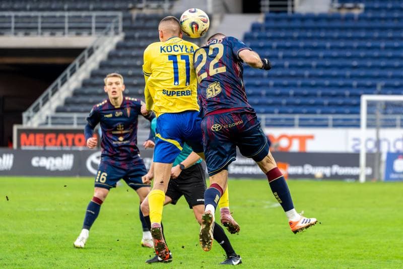 Football. PKO BP Ekstraklasa. Pogon Szczecin - Arka Gdynia. 15.02.2026