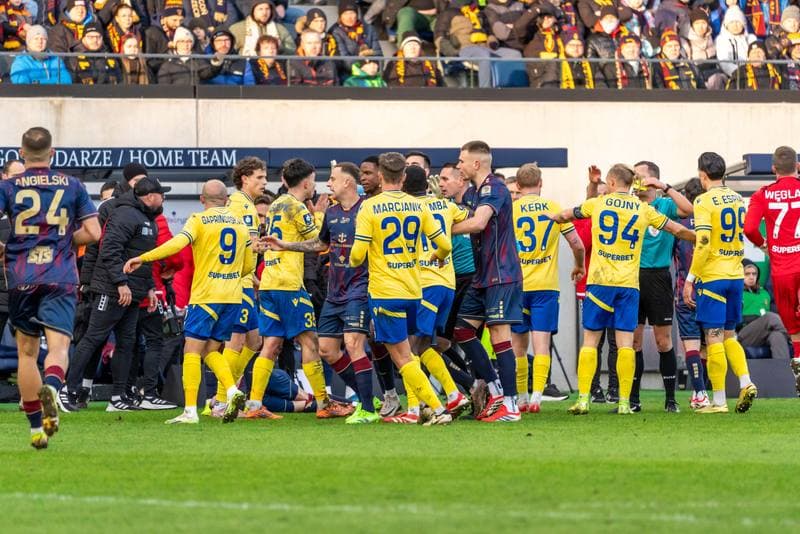 Football. PKO BP Ekstraklasa. Pogon Szczecin - Arka Gdynia. 15.02.2026