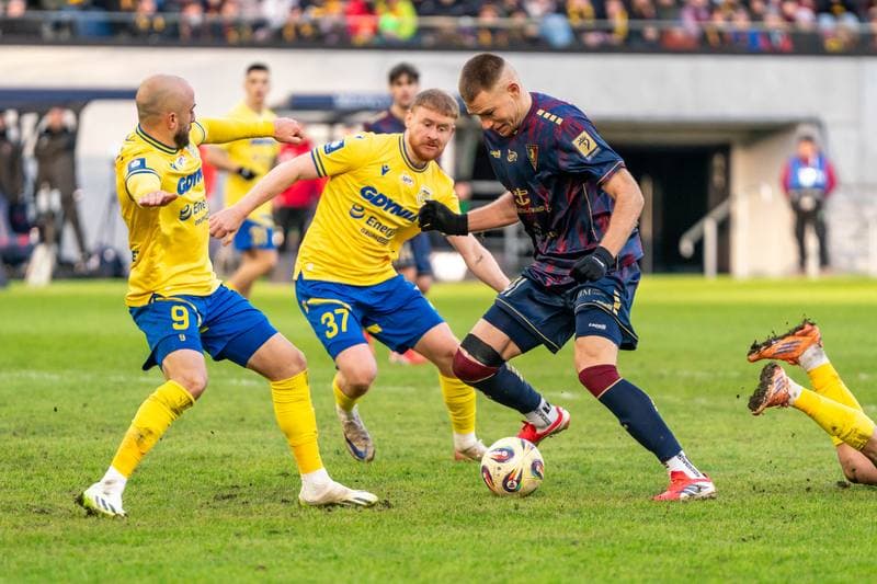 Football. PKO BP Ekstraklasa. Pogon Szczecin - Arka Gdynia. 15.02.2026