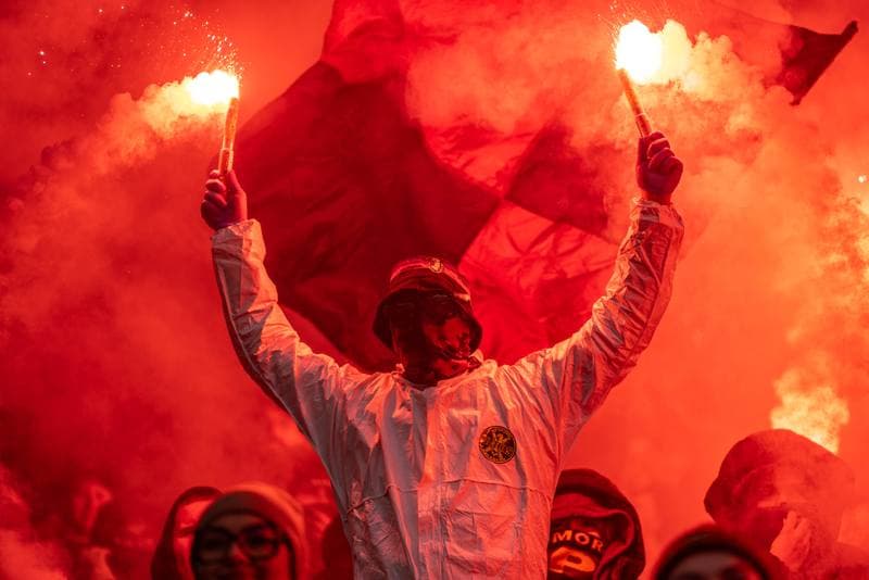 Football. PKO BP Ekstraklasa. Pogon Szczecin - Arka Gdynia. 15.02.2026