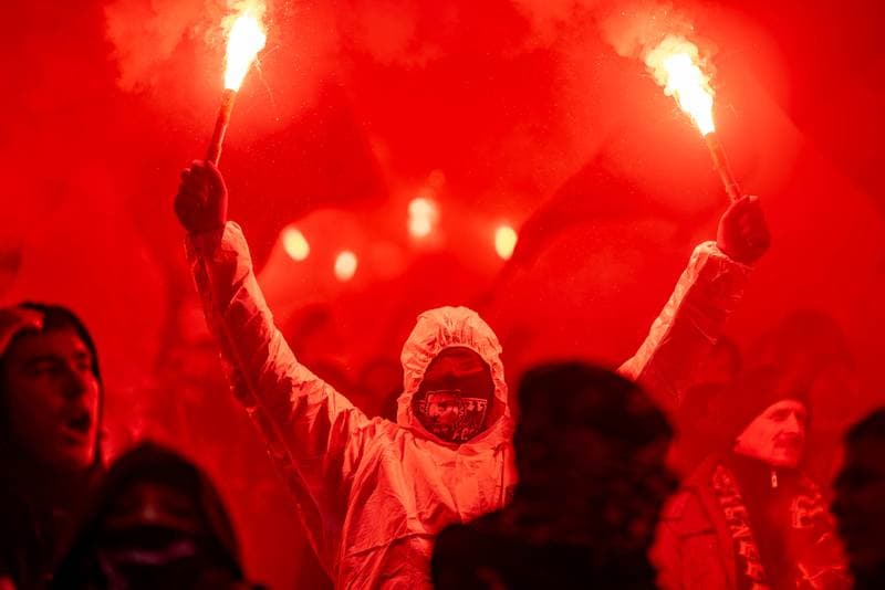Football. PKO BP Ekstraklasa. Pogon Szczecin - Arka Gdynia. 15.02.2026