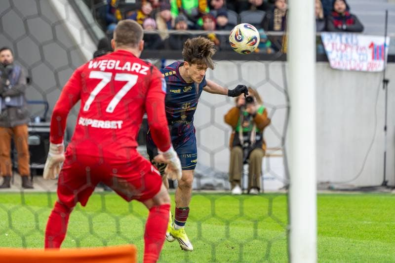 Football. PKO BP Ekstraklasa. Pogon Szczecin - Arka Gdynia. 15.02.2026
