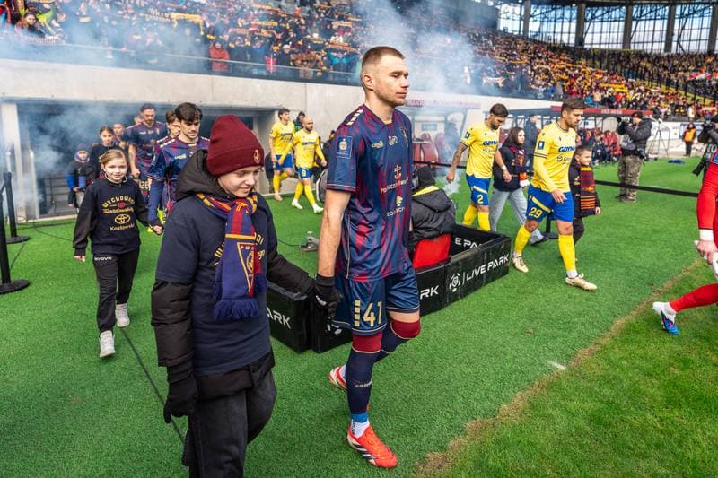 Football. PKO BP Ekstraklasa. Pogon Szczecin - Arka Gdynia. 15.02.2026