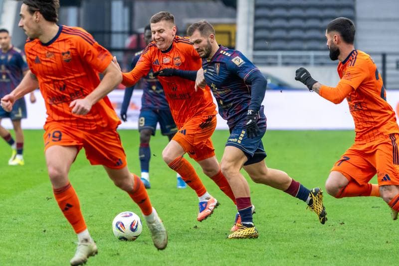 Football. PKO BP Ekstraklasa. Pogon Szczecin - Bruk - Bet Termalica Nieciecza. 08.02.2026