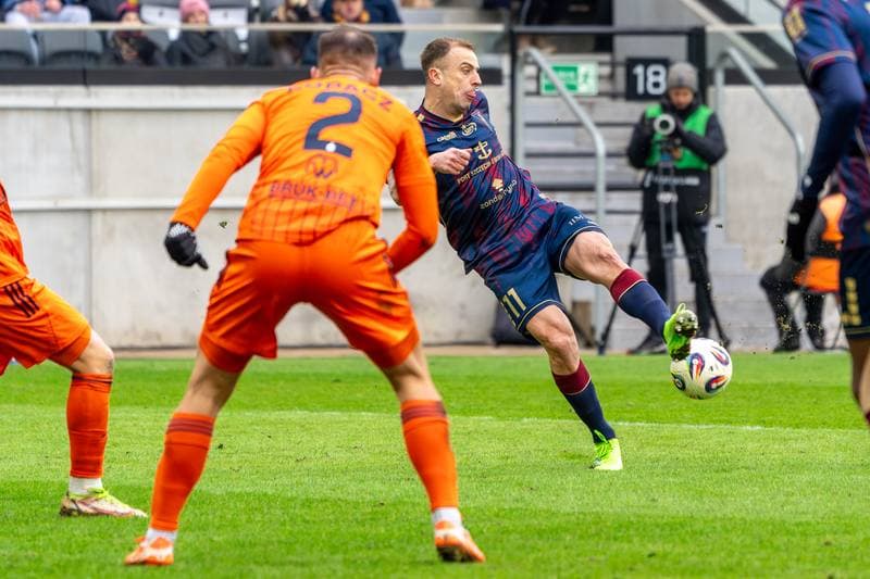 Football. PKO BP Ekstraklasa. Pogon Szczecin - Bruk - Bet Termalica Nieciecza. 08.02.2026