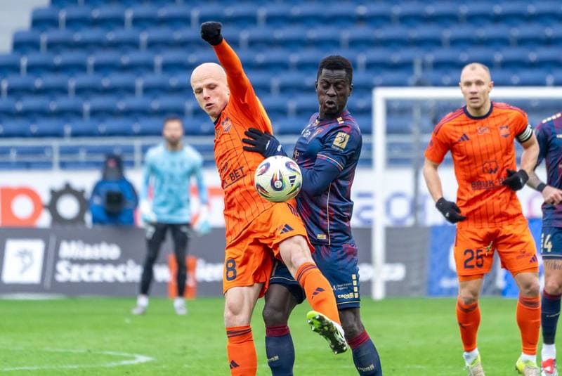 Football. PKO BP Ekstraklasa. Pogon Szczecin - Bruk - Bet Termalica Nieciecza. 08.02.2026